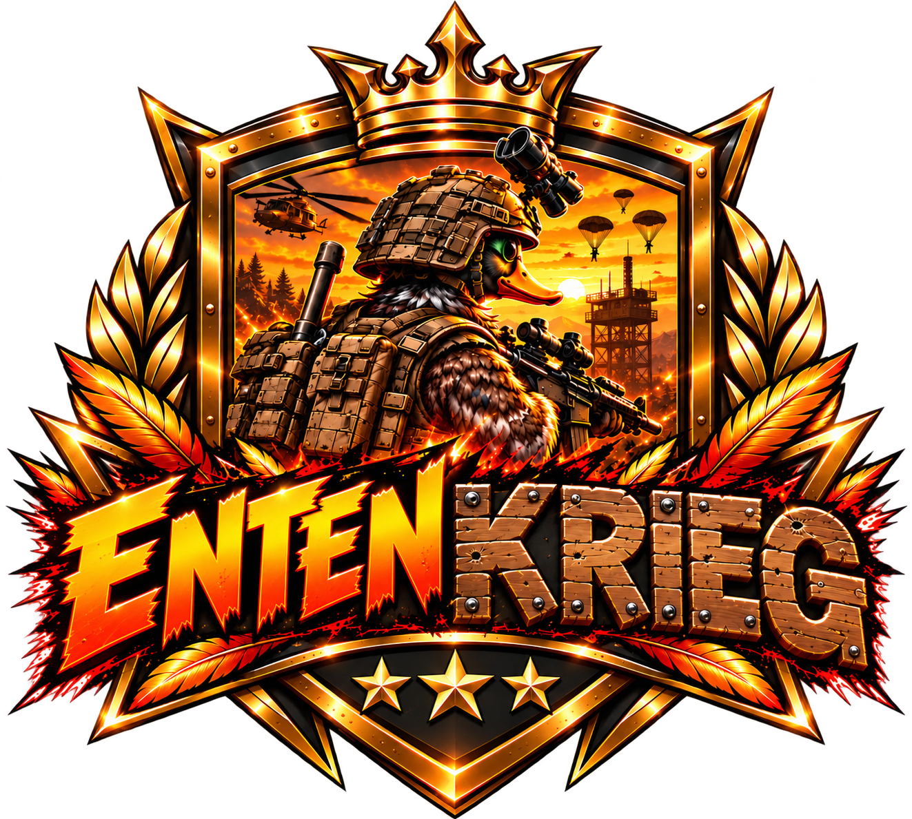 Entenkrieg Logo